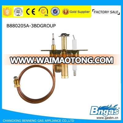 B880205A-3BDGROUP gas heater igniter pilot assembly